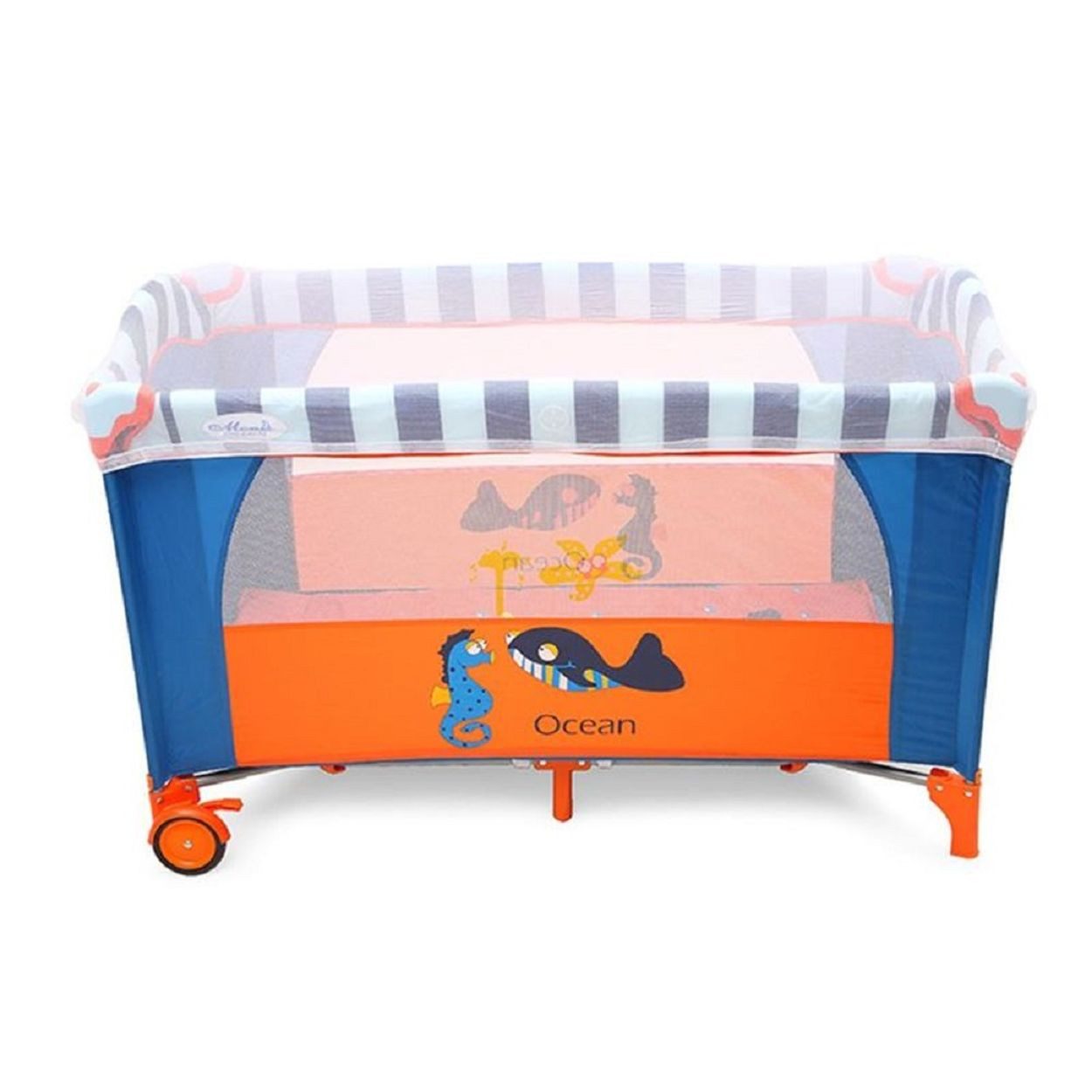 Moni Moskitonetz Moskitonetz für Babyreisebetten, 120 x 60 cm für zuhause und unterwegs