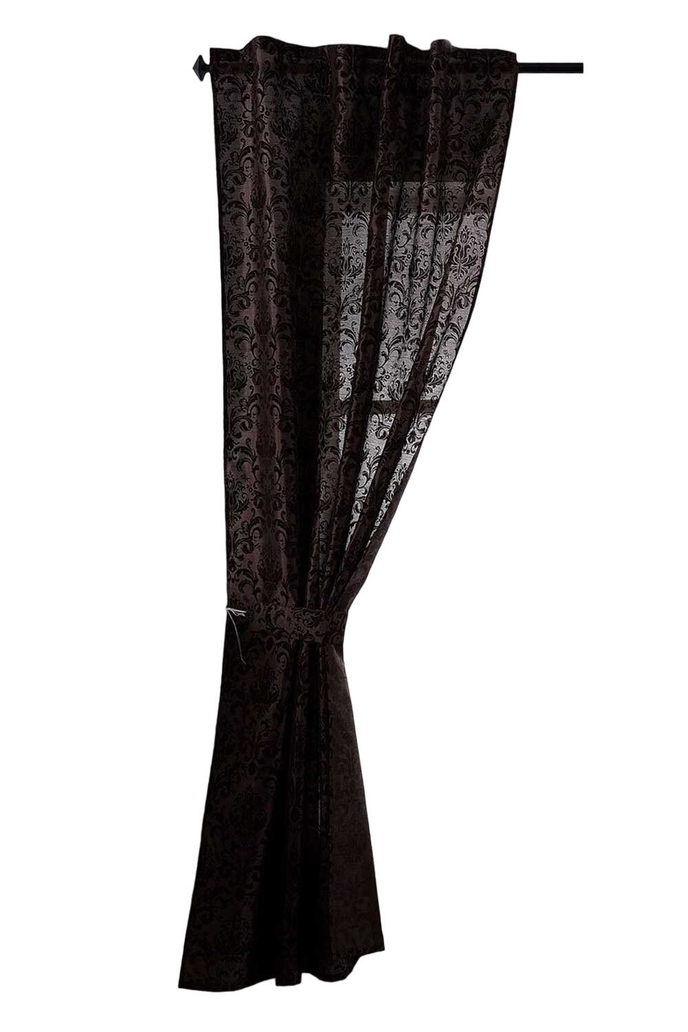 Gardinenbox Vorhang (1 St), verdeckte Schlaufen, blickdicht, Flockfasern, W günstig online kaufen