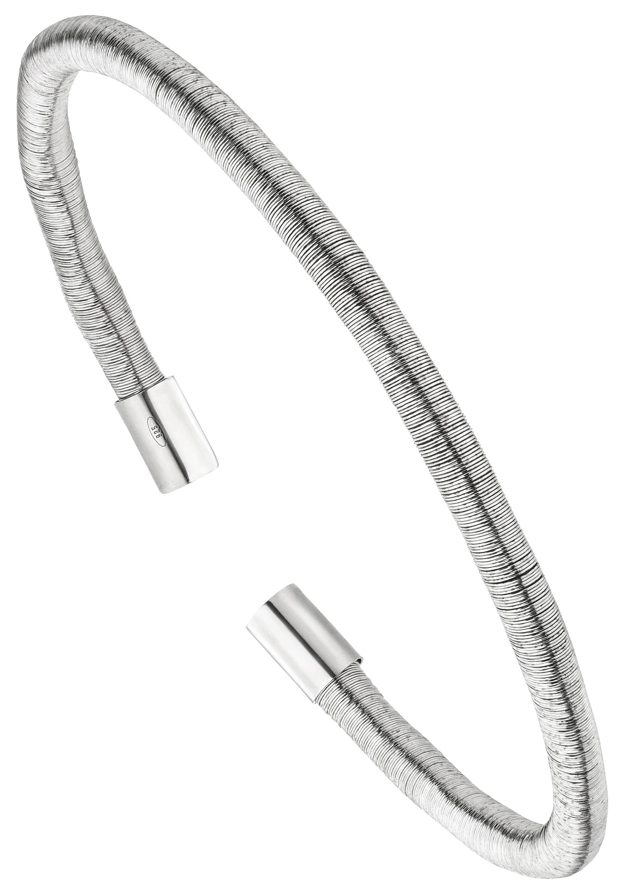JOBO Armspange offener Armreif, 925 Silber 17 cm