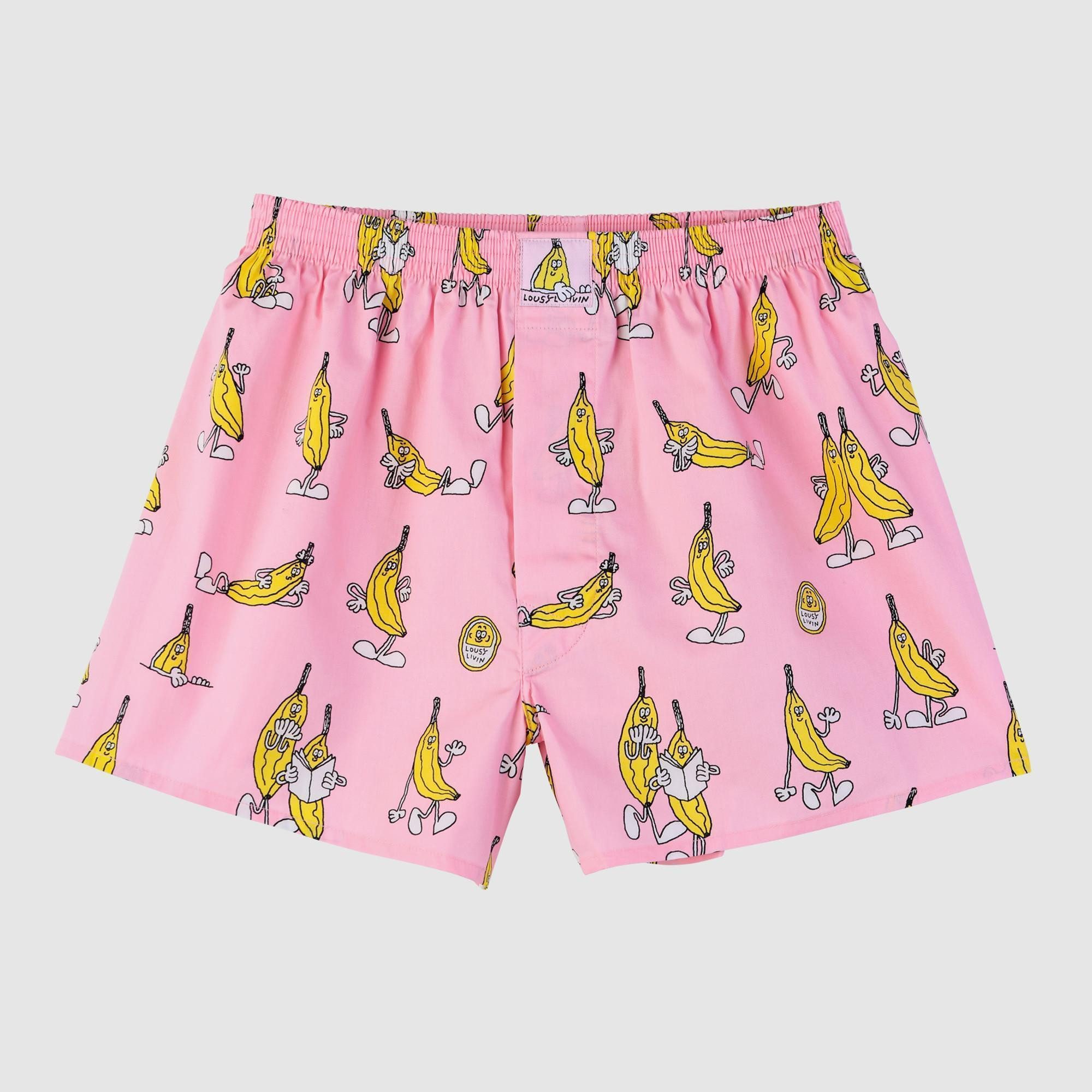 Boxershorts Lousy Livin Boxershorts Pink Banana