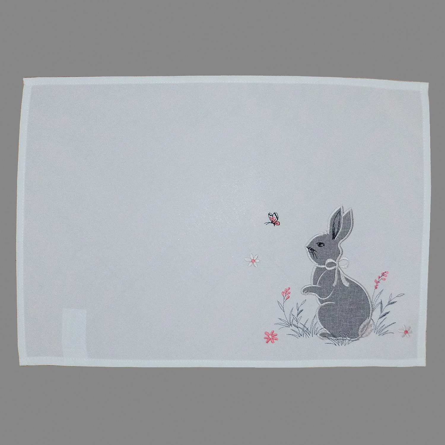 texpot Tischdecke mit Stickerei Osterhase mit günstig online kaufen