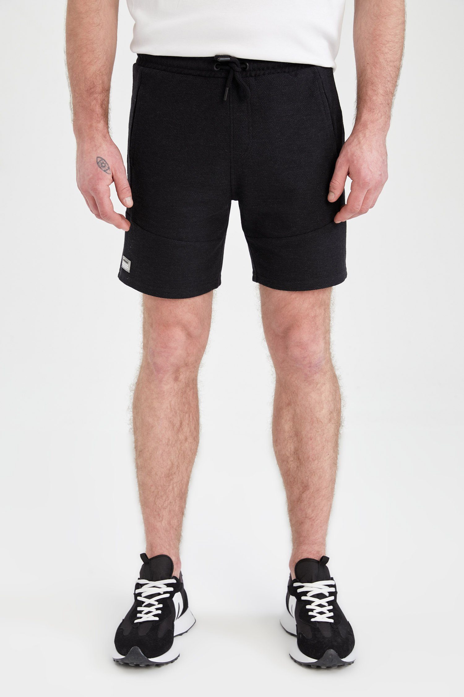 FIT Shorts Shorts DeFacto Herren Schwarz SLIM