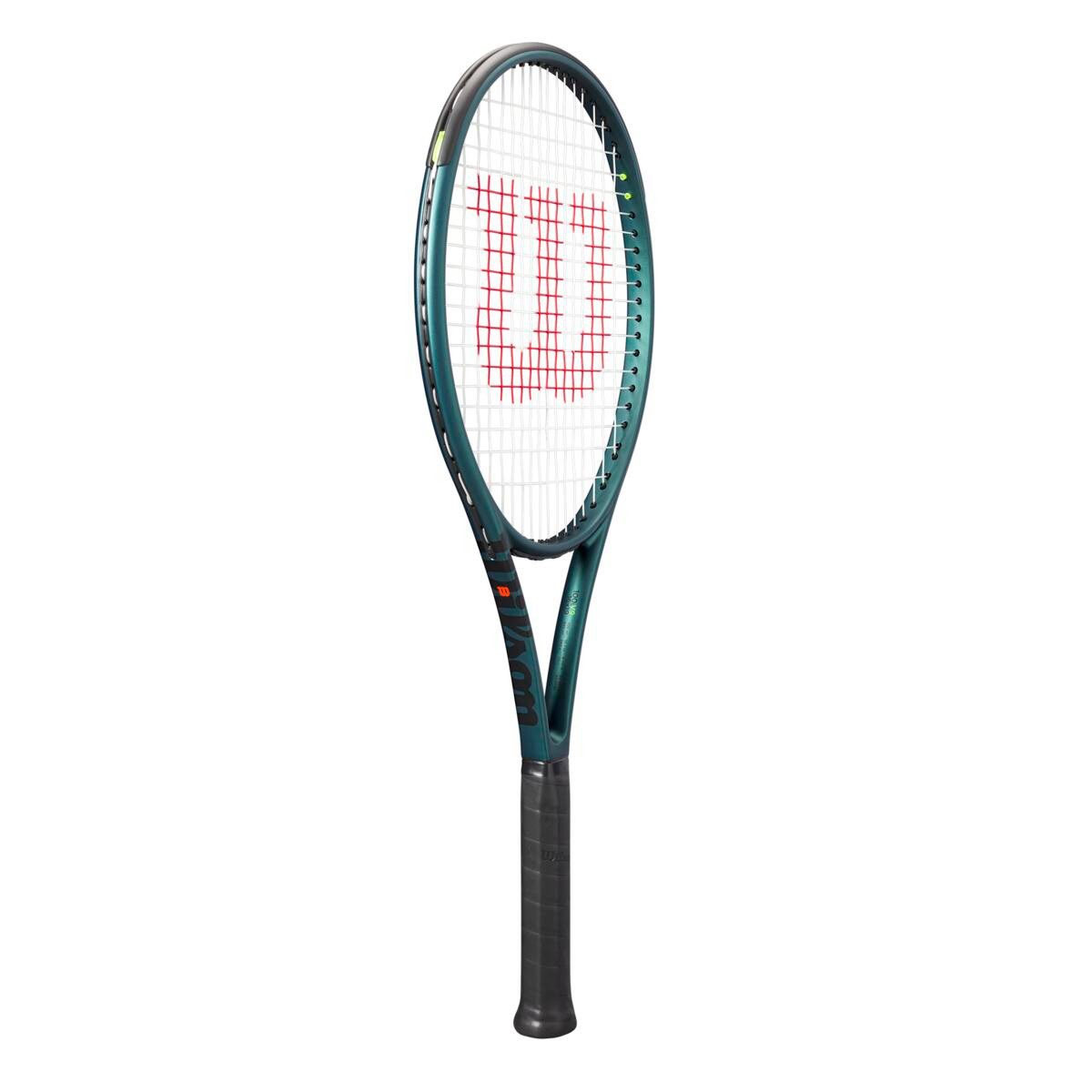 Wilson Tennisschläger Blade 100L v9 100in/285g/Allround 2024 emeraldgrün - unbesaitet
