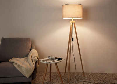 Pauleen Stehlampe Grand Coziness, ohne Leuchtmittel, E27, Stoffschirm