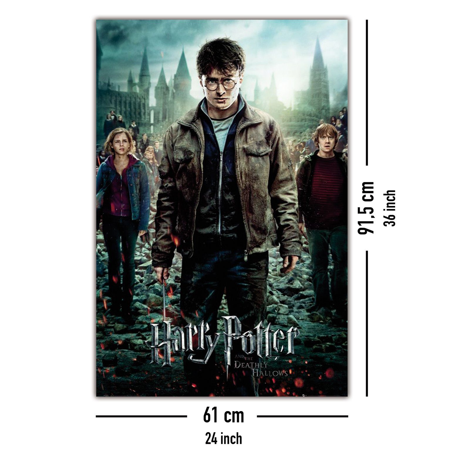 Harry Potter Poster Harry Potter und die Heiligtümer des Todes 7 Poster 61 x