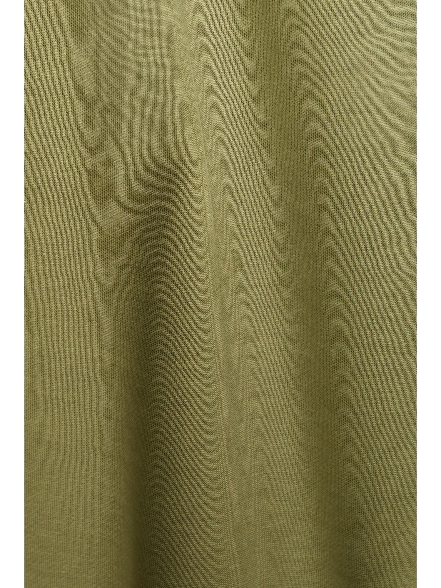 Esprit Fleece Logo-Hoodie aus Sweatshirt (1-tlg) OLIVE