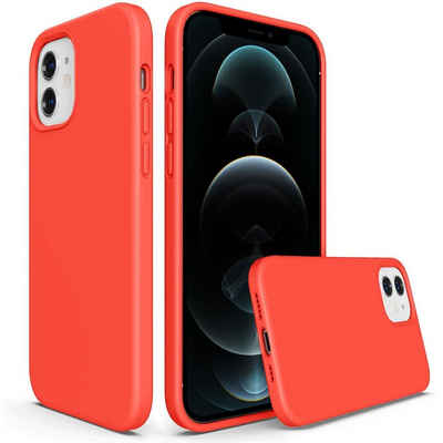 CoolGadget Handyhülle Silikon Colour Series Slim Case für Apple iPhone 12, iPhone 12 Pro 6,1 Zoll, Hülle weich Handy Cover für iPhone 12 / 12 Pro Schutzhülle