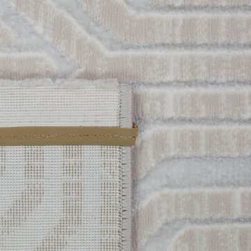 Teppich Schlichter Orientteppich - modernes Design - in creme, Carpetia, rechteckig, Höhe: 8 mm