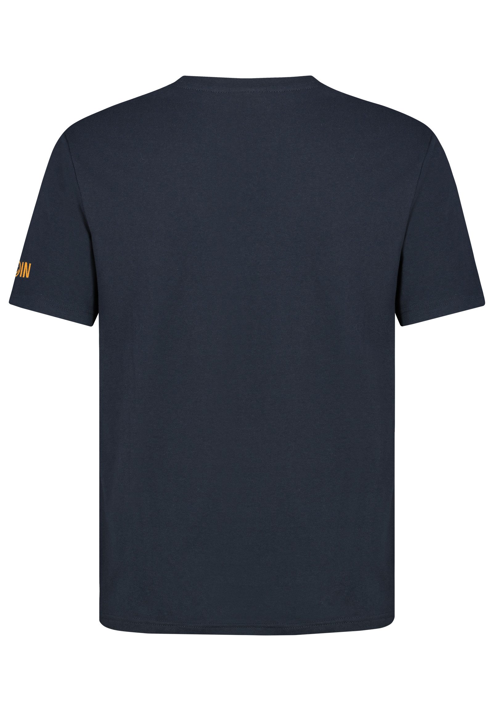 Eight2Nine T-Shirt Herren Rundhalsshirt mit Stickerei Baumwoll T-Shirt mit günstig online kaufen