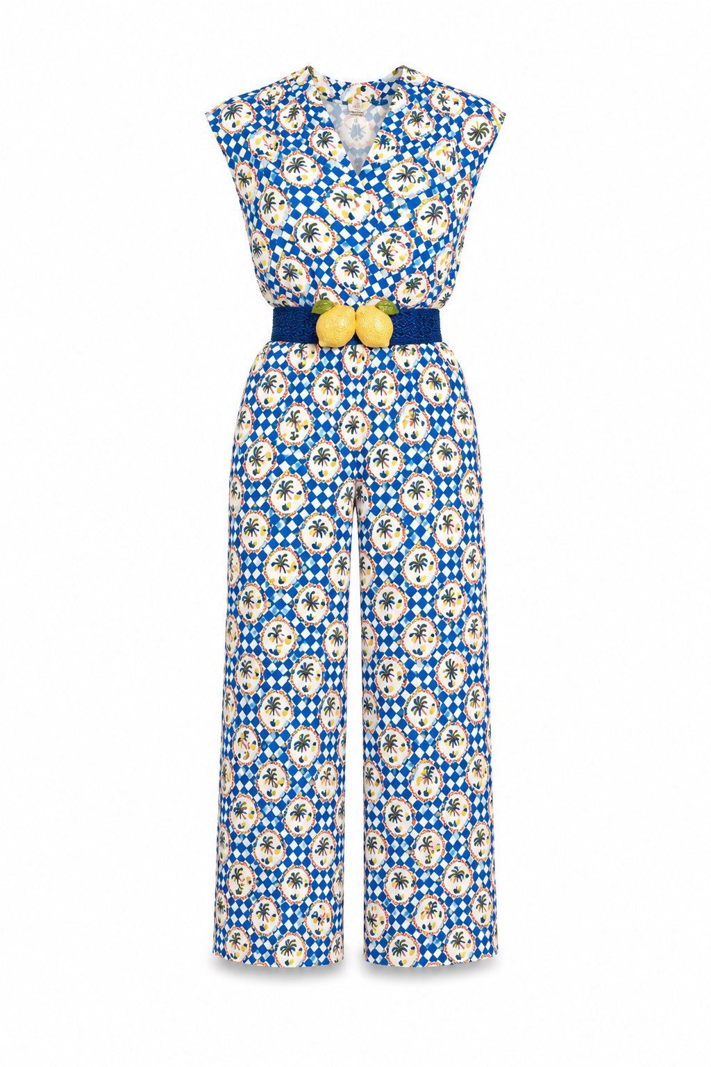 Blutsgeschwister Jumpsuit - Hello Fritjes Culotte - Overall Damen - Einteiler - Culotte Integrierter Bindegürtel