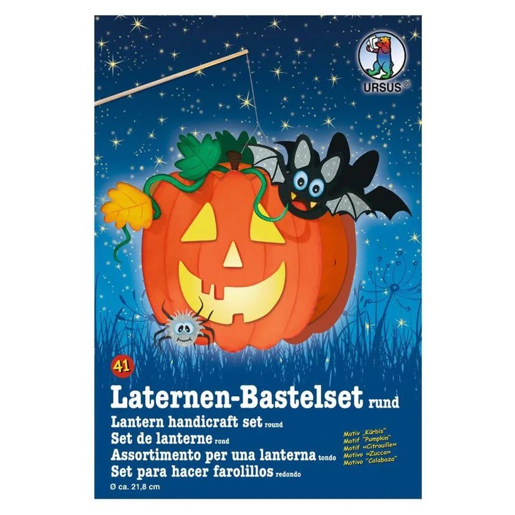 Ursus - Ludwig Bähr Umzugslaterne URSUS Laternen-Bastelset "Kürbis"
