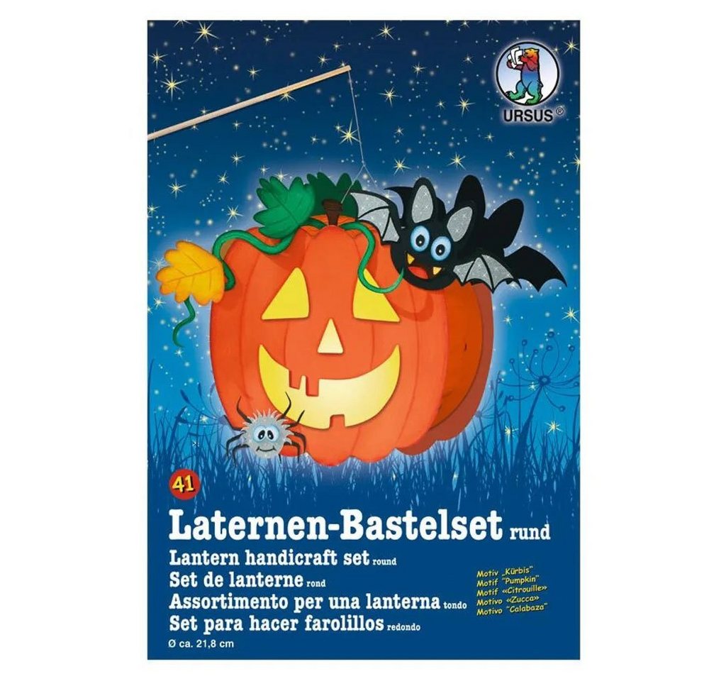 Thumbnail - Ursus - Ludwig Bähr Umzugslaterne URSUS Laternen-Bastelset "Kürbis"