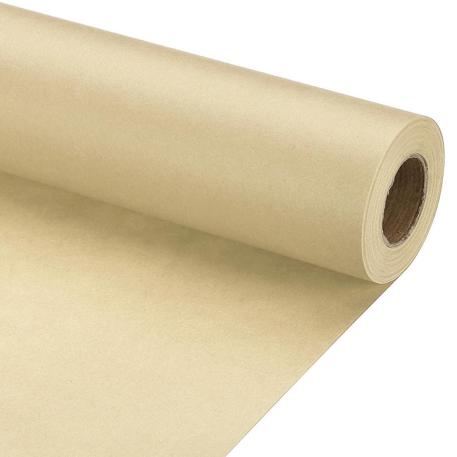 LuxusKollektion Geschenkpapier Geschenkpapier Braun Rolle 29,6 x 12,7m