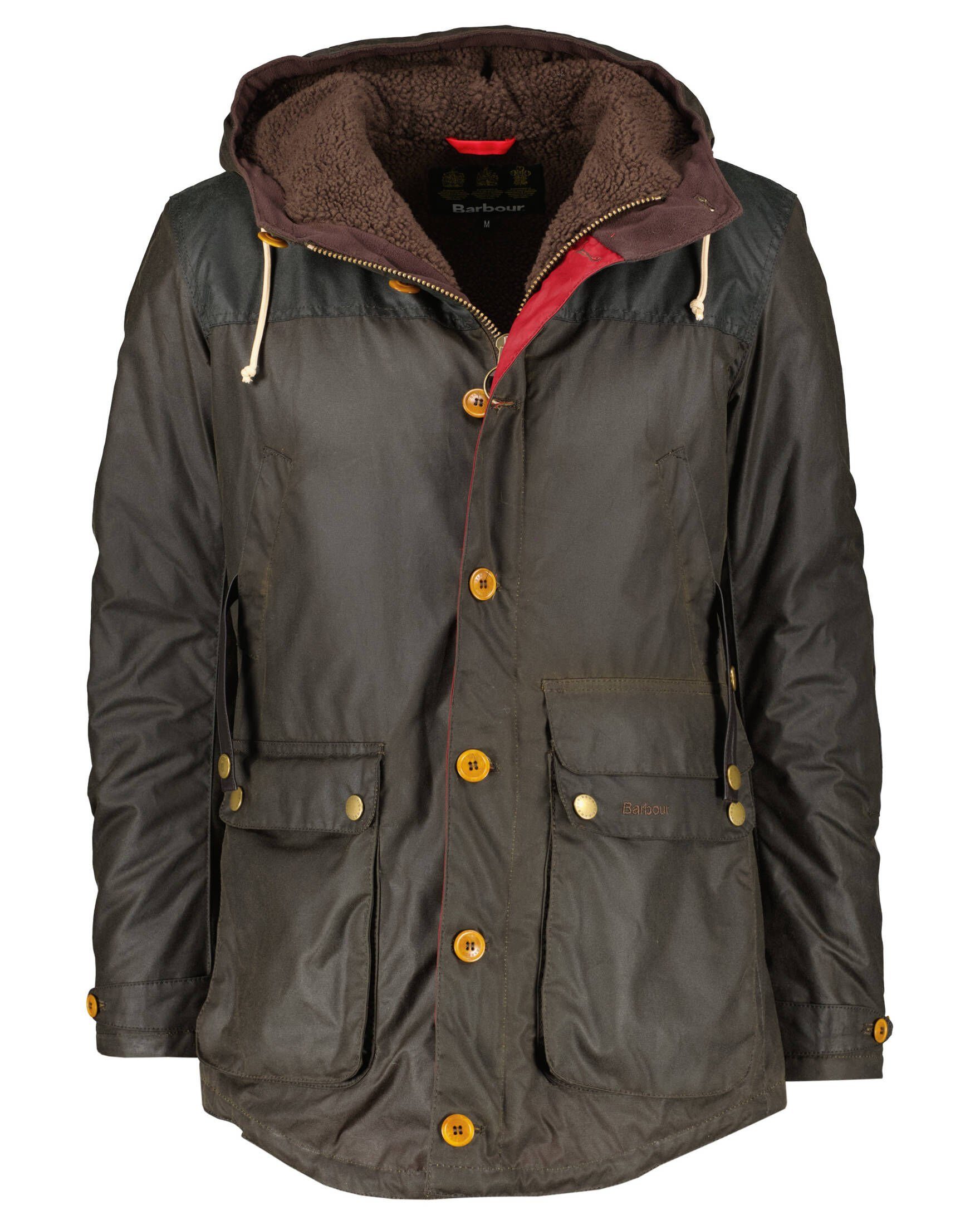 Barbour Steppjacke Herren Parka GAME WAXED (1-St)