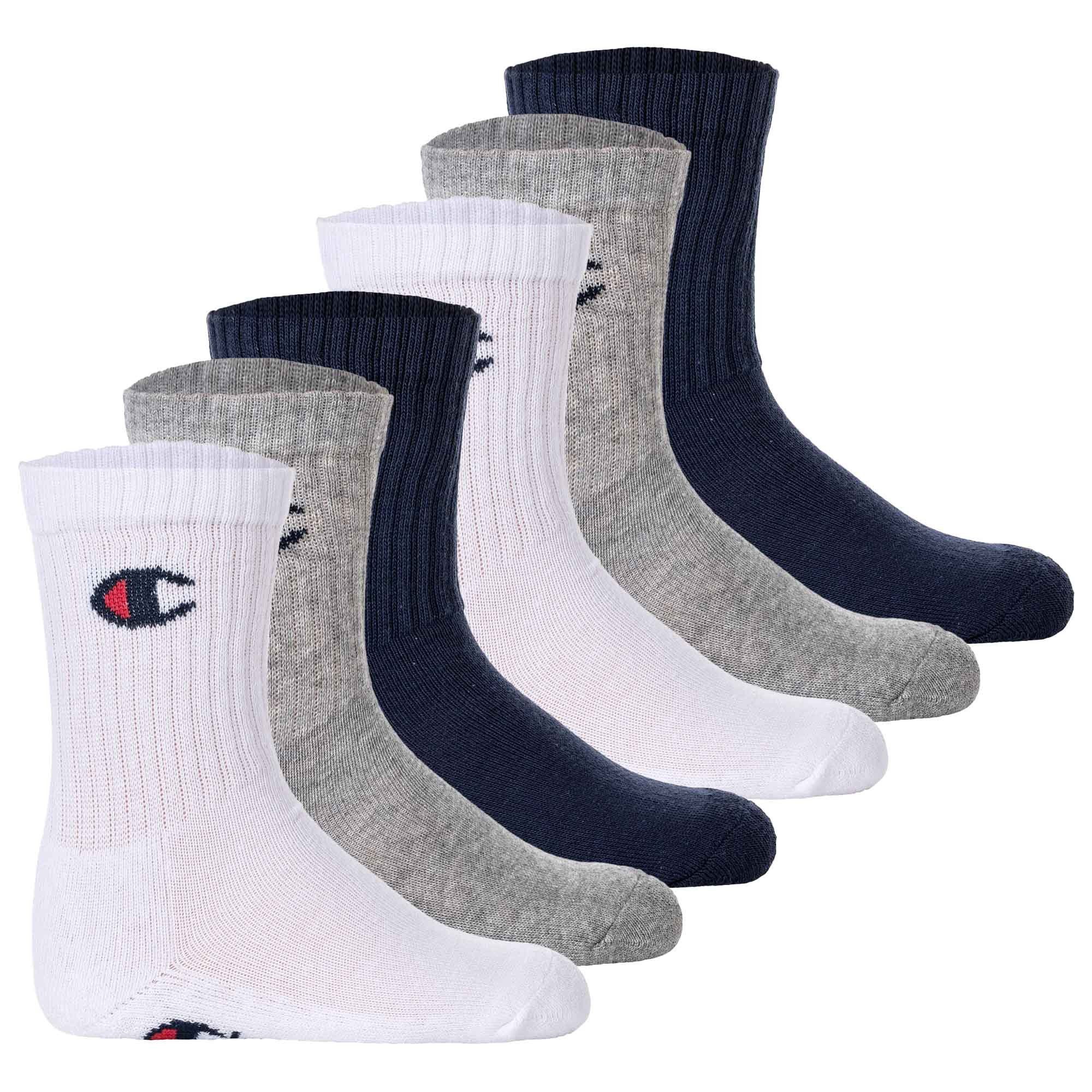 Champion Freizeitsocken Unisex Socken 6er Pack Baumwollmischung (Packung, 6er Pack)
