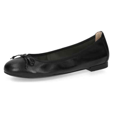 Caprice Ballerina Festtags Schuh, Slipper mit elastischem Einfass
