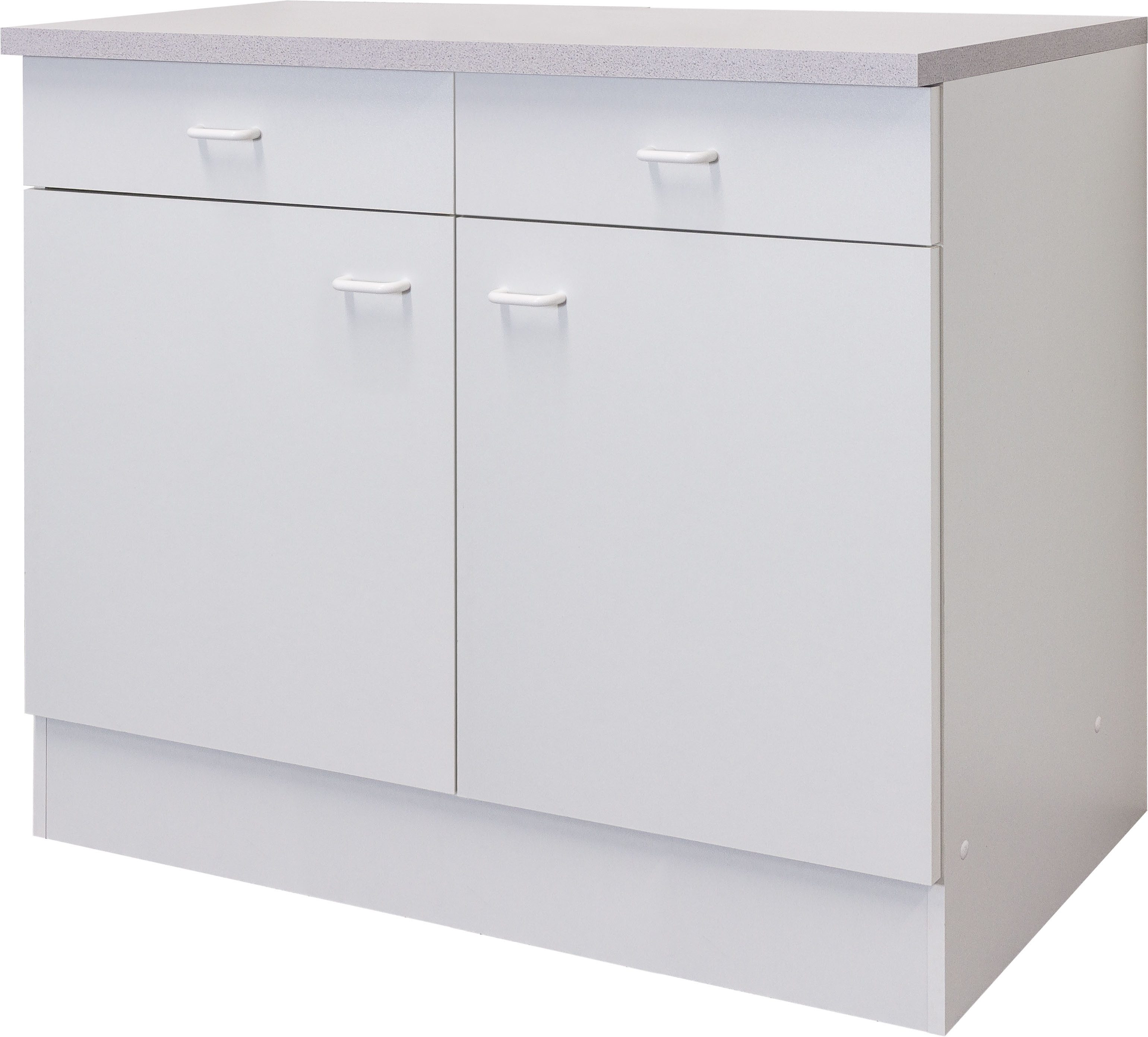 Flex-Well Unterschrank Sellin (1-St) (B x H x T) 100 x 85 x 50 cm, mit viel Stauraum
