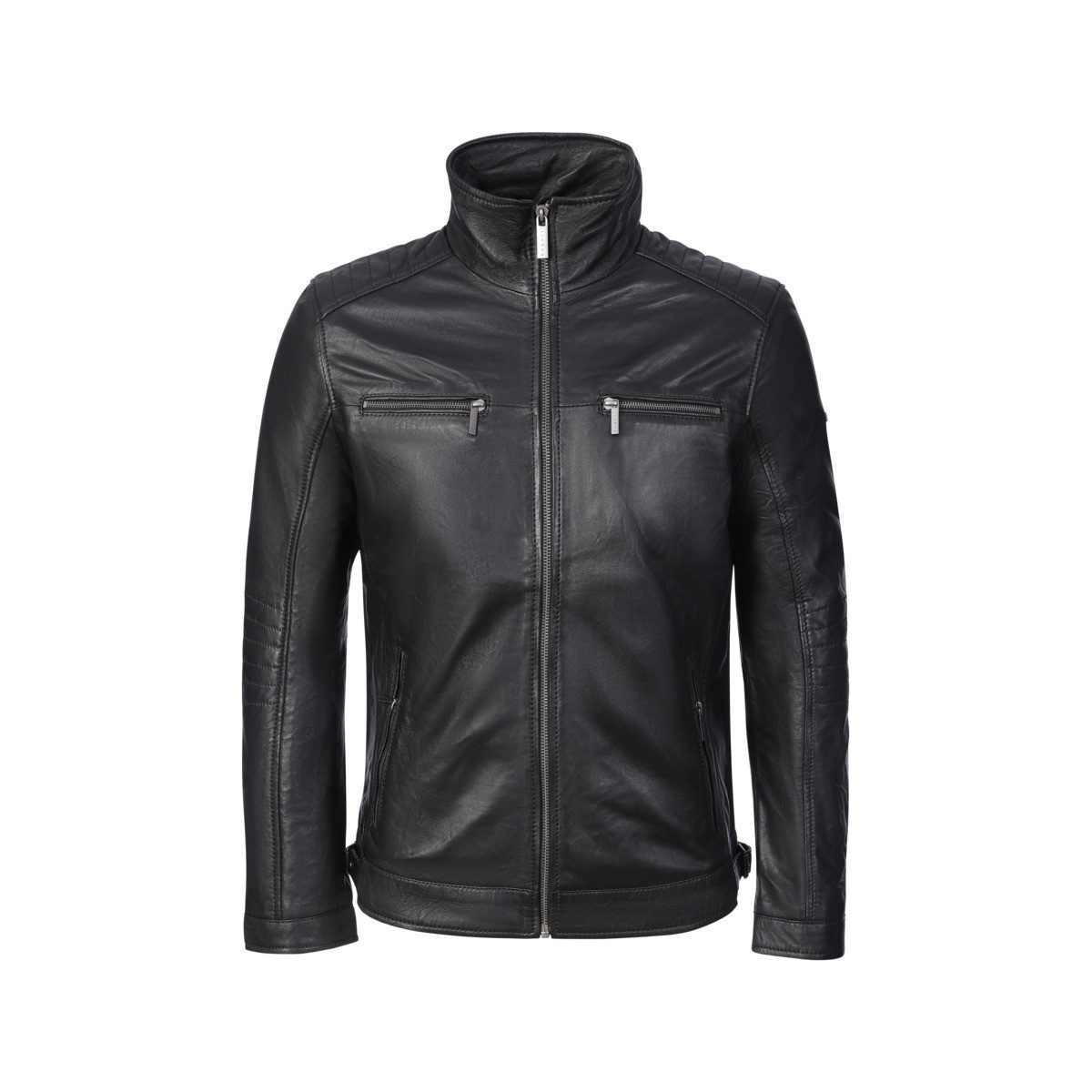 bugatti Lederjacke Bern Herren Bomberjacke, Freizeitjacke, Blazer, Pufferjacke, Übergangsjacke