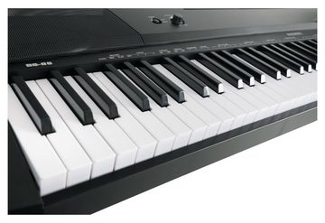 McGrey Home Keyboard BS-88 - 88 Tasten Einsteiger-Keyboard in Stagepiano-Optik, (inkl. Sustain-Pedal), 146 Sounds, USB to Host Aufnahme-, Split-, Dual- und Twinova-Funktion