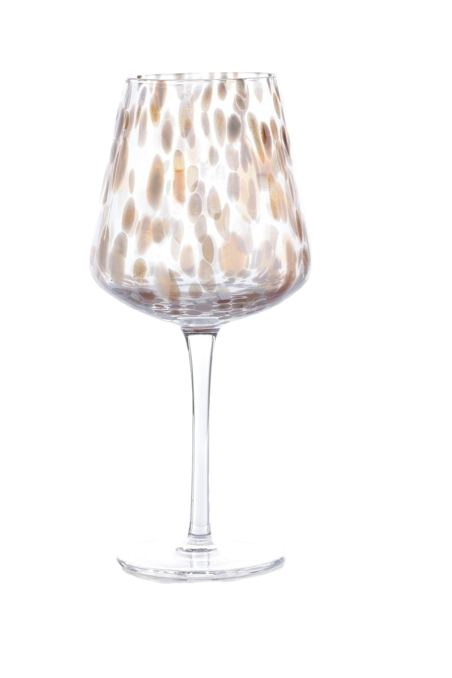 Next Weinglas Weingläser im Konfetti-Design, 2er-Set, 2-tlg., Glas