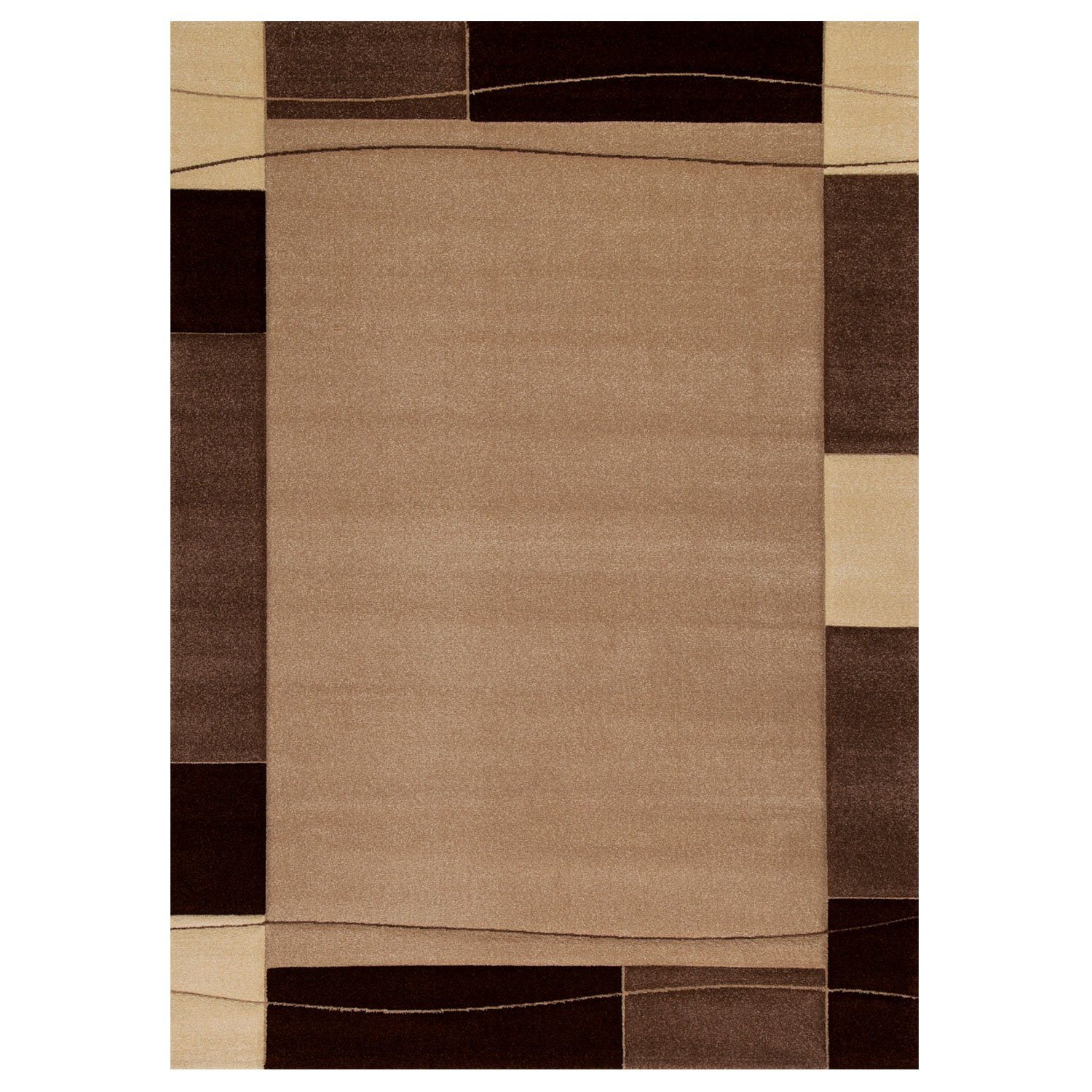 Vimoda Teppich Teppich Wohnzimmer Beige Klassiker günstig online kaufen
