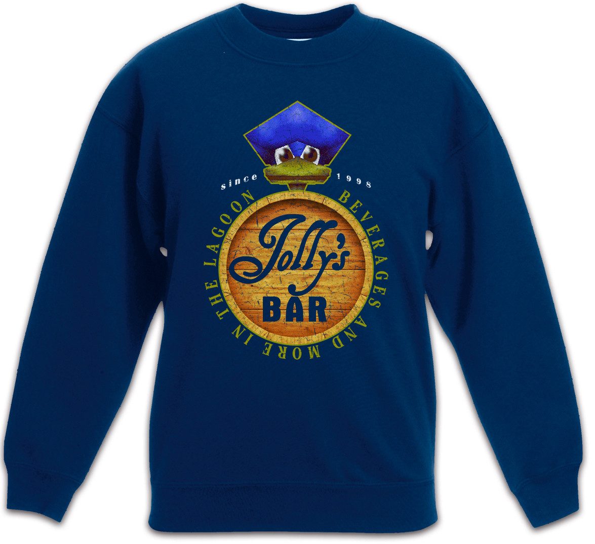 Urban Backwoods Sweatshirt Jolly's Bar Kinderpullover Logo Symbol Sign Kazooie Game Gemini Gamer (1-tlg) Games Gaming Bar Diner