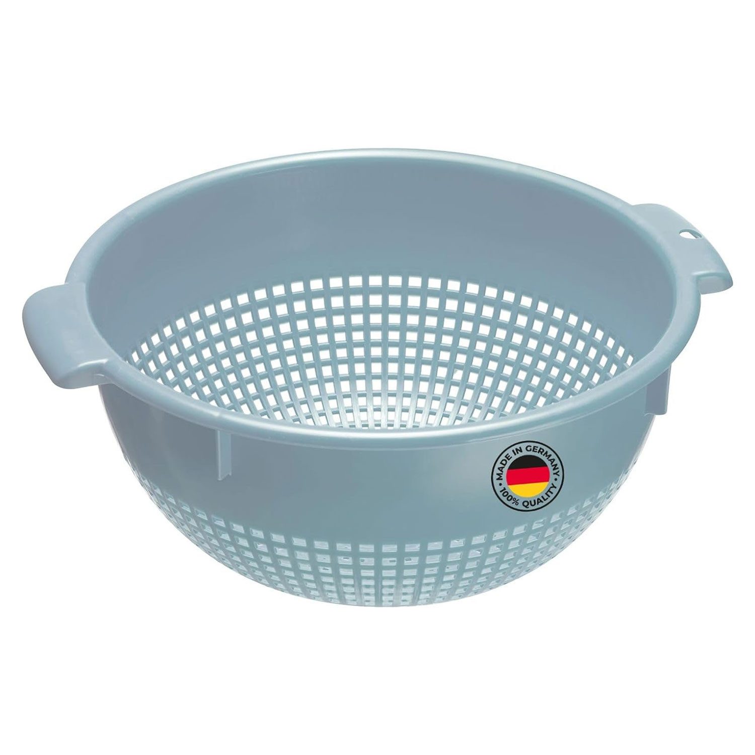 WESTMARK Seiher ø innen 24 cm, blau, Seiher/Sieb, PE, Made in Germany, BPA-frei
