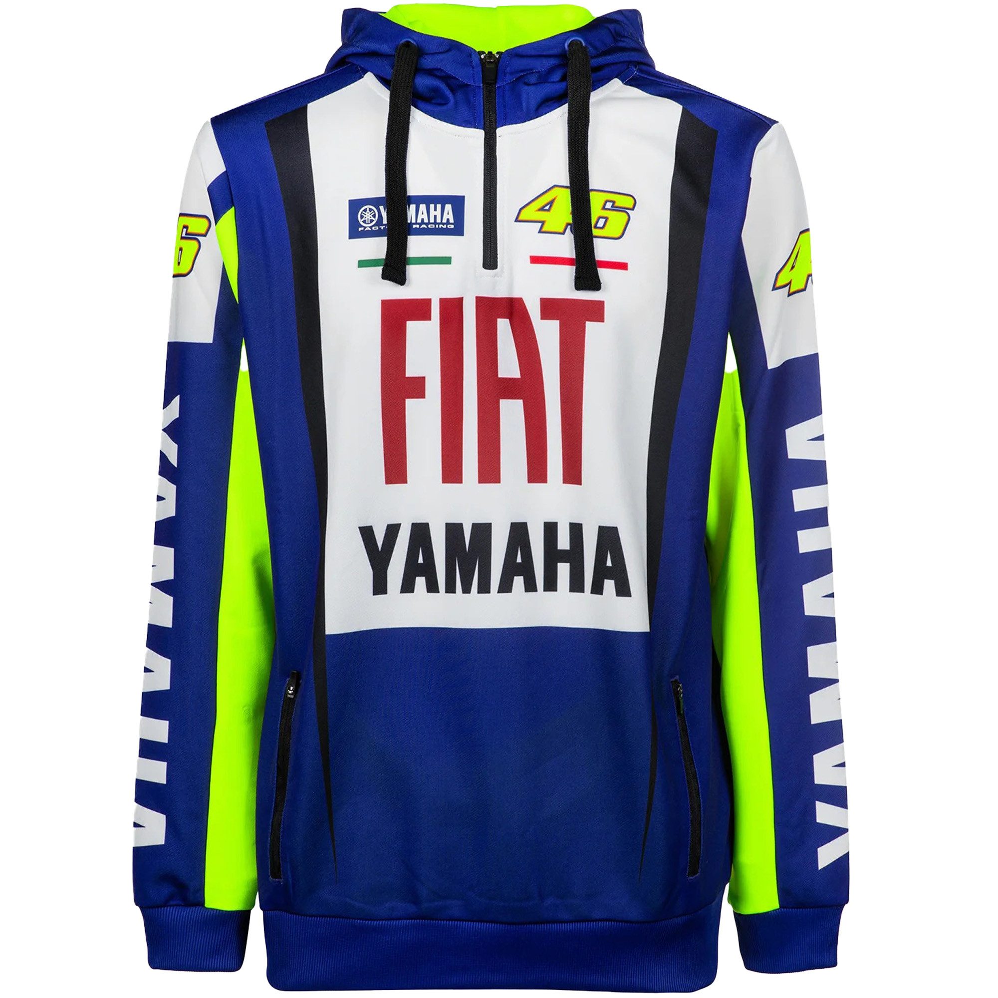 VR46 Kapuzenpullover Valentino Rossi Kapuzenpullover Yamaha Heritage