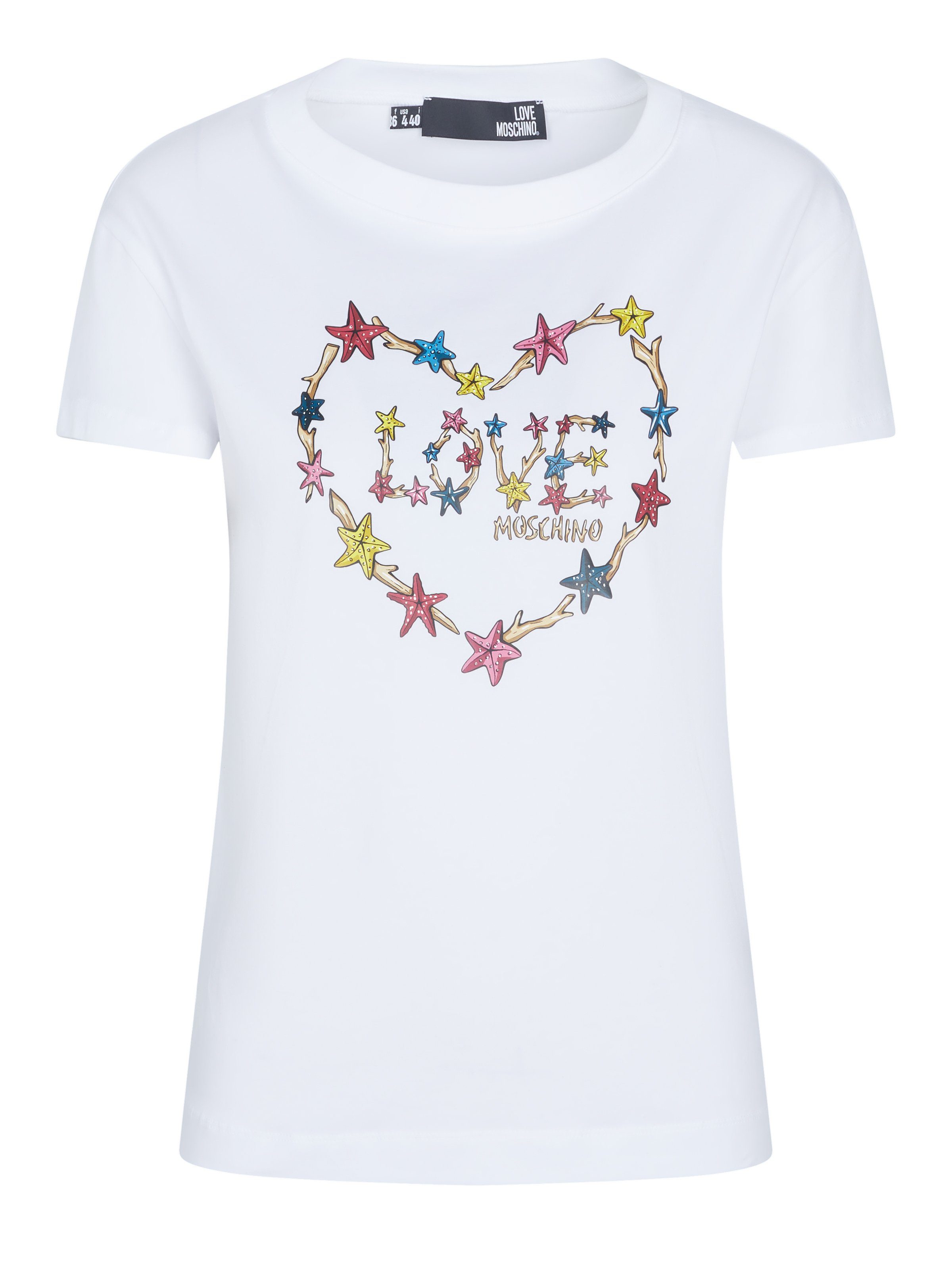 LOVE MOSCHINO T-Shirt Love Moschino Top weiss