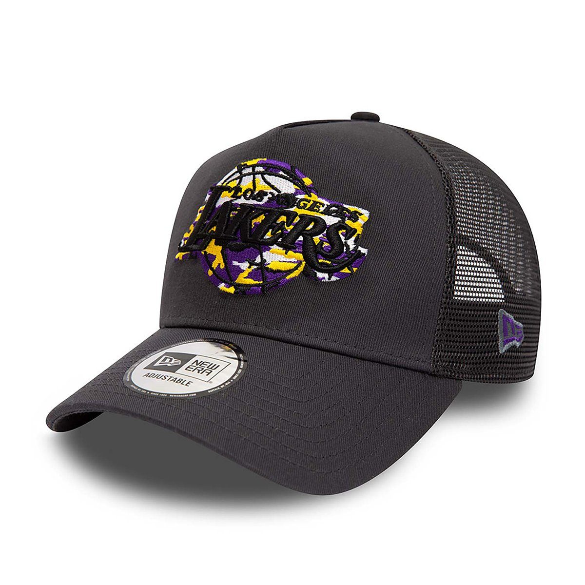 New Era Baseball Cap 9FORTY A-Frame Los Angeles Lakers Team Camo Infill