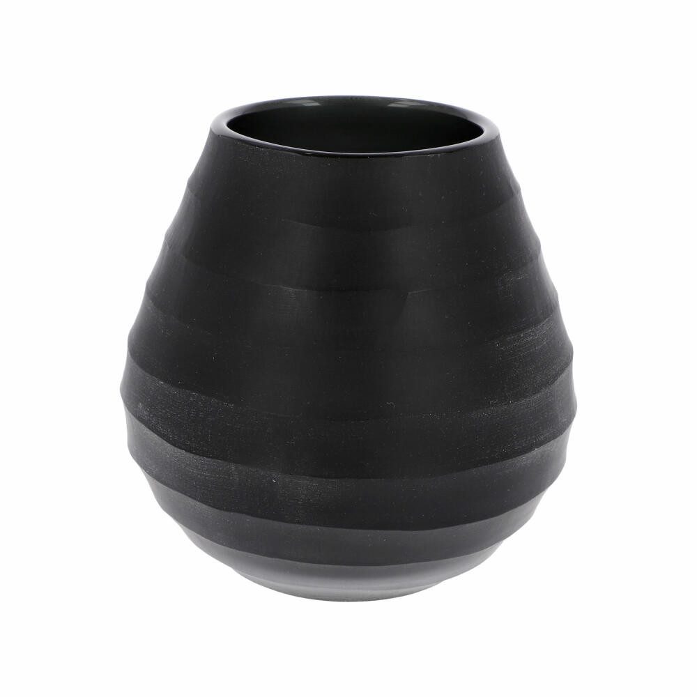 Levandeo® Dekovase, Blumenvase H17cm Vase Porzellan Grün Taupe