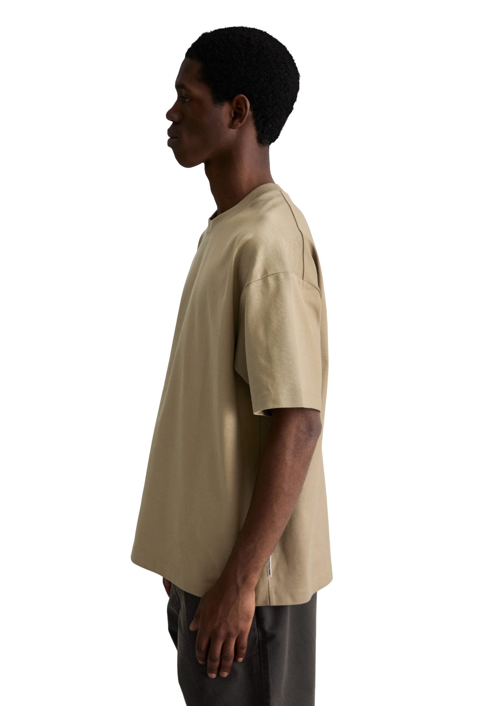 Marc O'Polo DENIM T-Shirt aus schwerem Bio-Baumwoll-Jersey