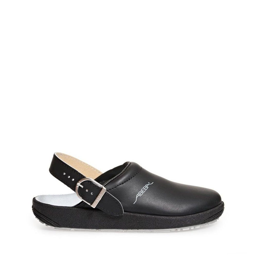 Abeba Rubber Medizinische Clog – Leder Src Sanitätsclog Berufsschuh