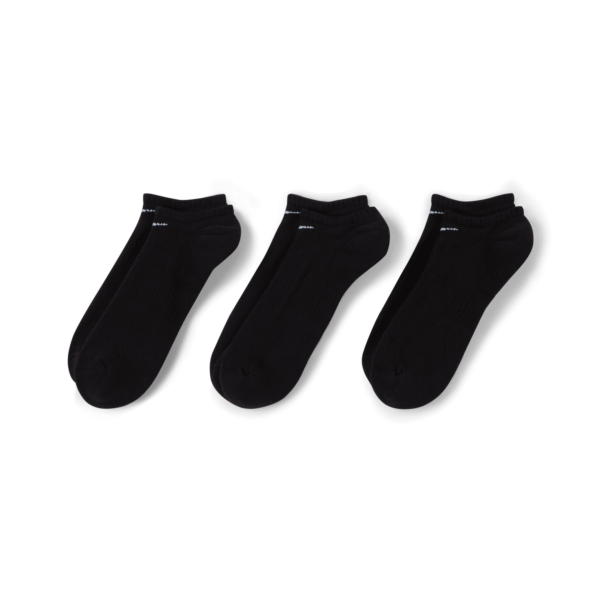 Nike Funktionssocken EVERYDAY CUSHIONED TRAINING NO-SHOW (Packung, 3-Paar) 3 Paar im Set, mit Dri-FIT-Technologie, niedrige Passform