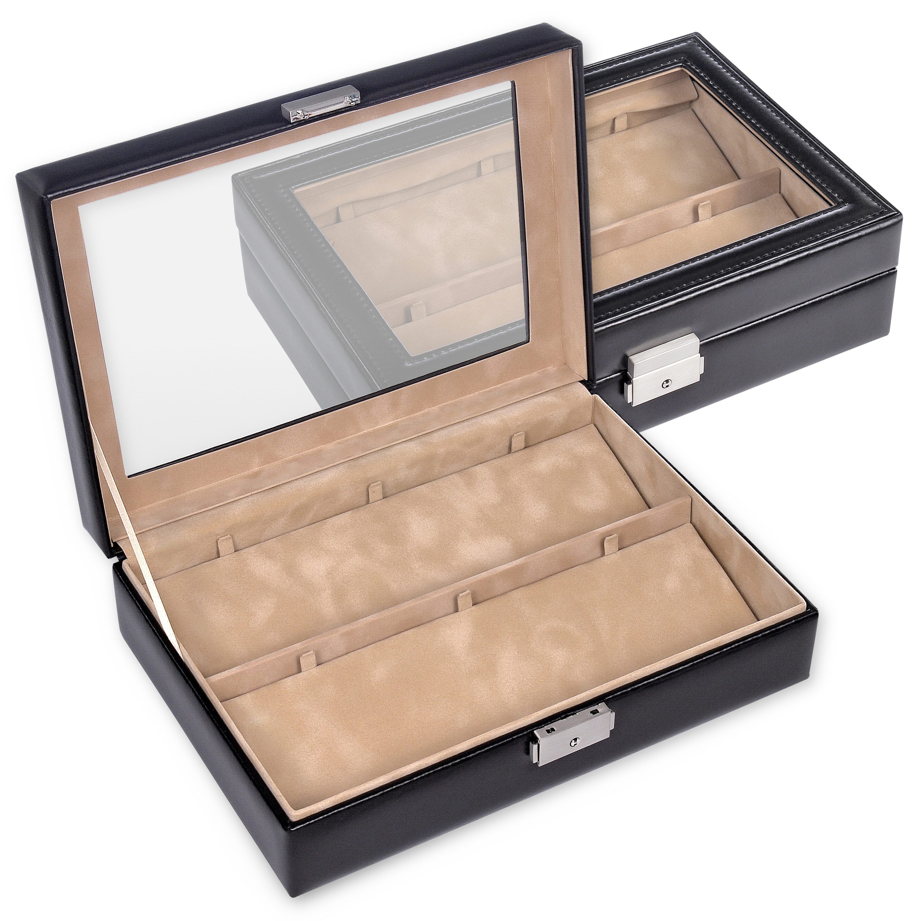 Sacher Schmucketui Taschenuhren--Etui