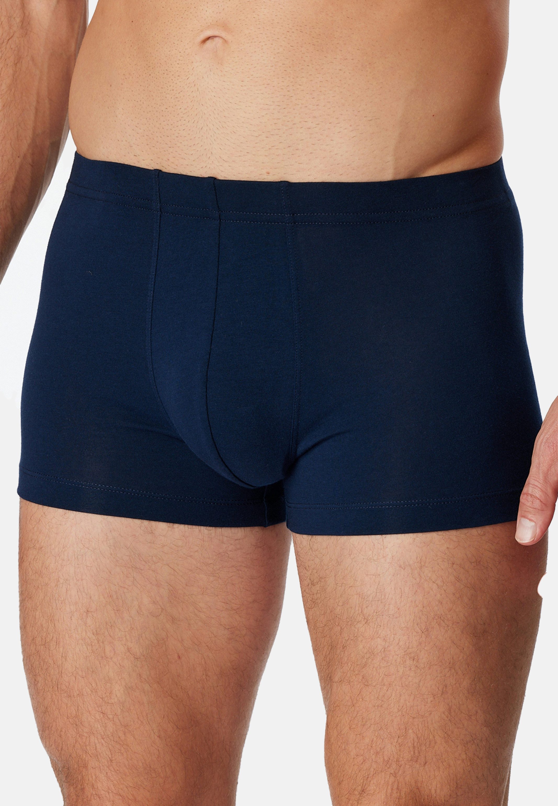 Schiesser Retro Boxer 6er Pack - 95/5 Essentials - Organic Cotton (Spar-Set, 6-St) Retro Short / Pant - Baumwolle - ohne Eingriff