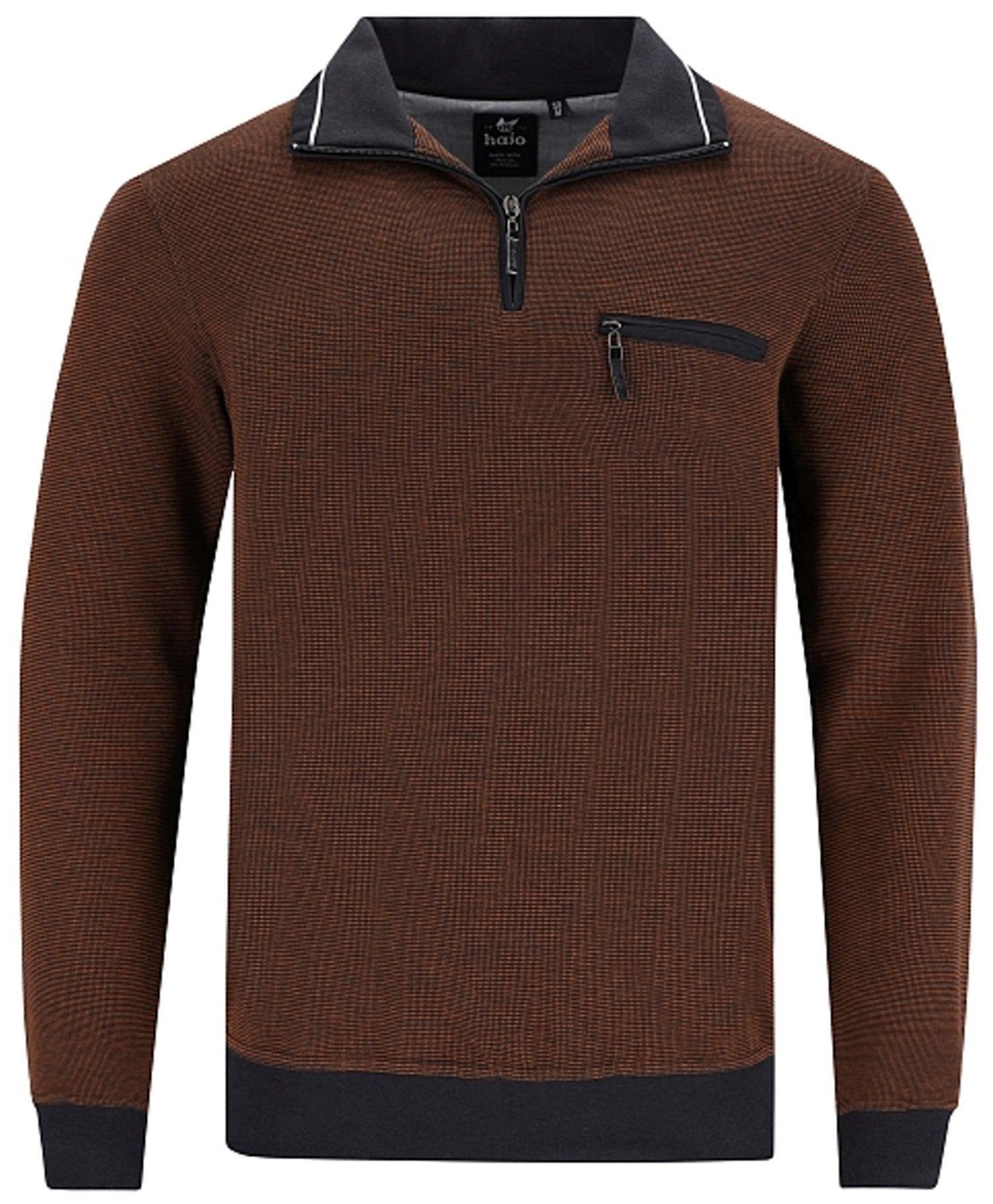 Hajo Sweatshirt Sweatshirt in Zweitonoptik günstig online kaufen