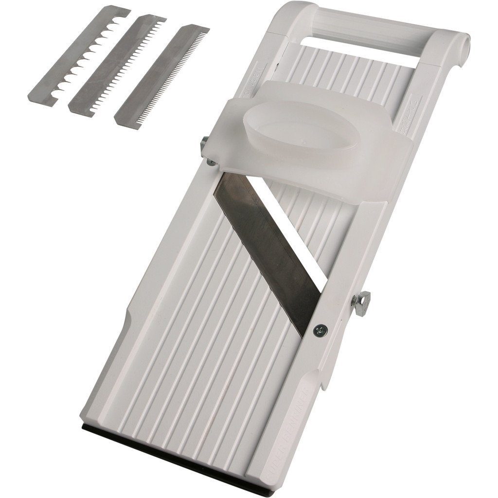 Benriner Küchenreibe Mandoline / Gemüsehobel 95 mm Schnittbreite BN-95/W
