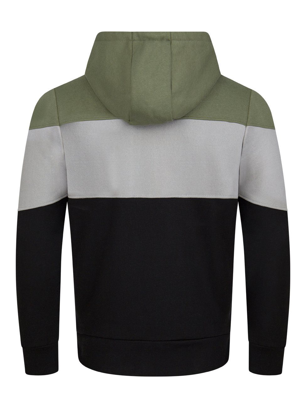 riverso Kapuzenpullover Herren Hoodie RIVRemo Regular Fit Longsleeve Colourblocking Sweatshirt mit Kängurutasche