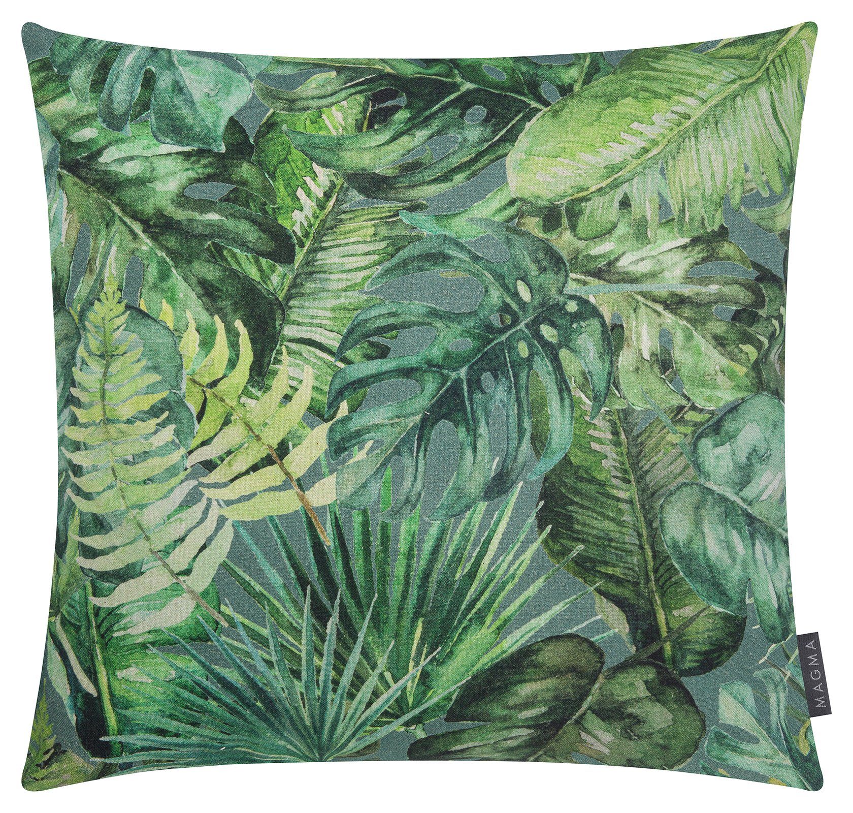 HTI-Living Dekokissen Dekokissen 45x45 Palmenblatt, Sofakissen Kuschelkissen