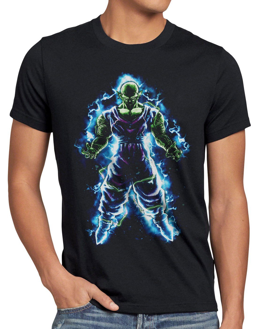 style3 Print-Shirt Herren T-Shirt Piccolo roshi ball z roshi songoku Dragon günstig online kaufen