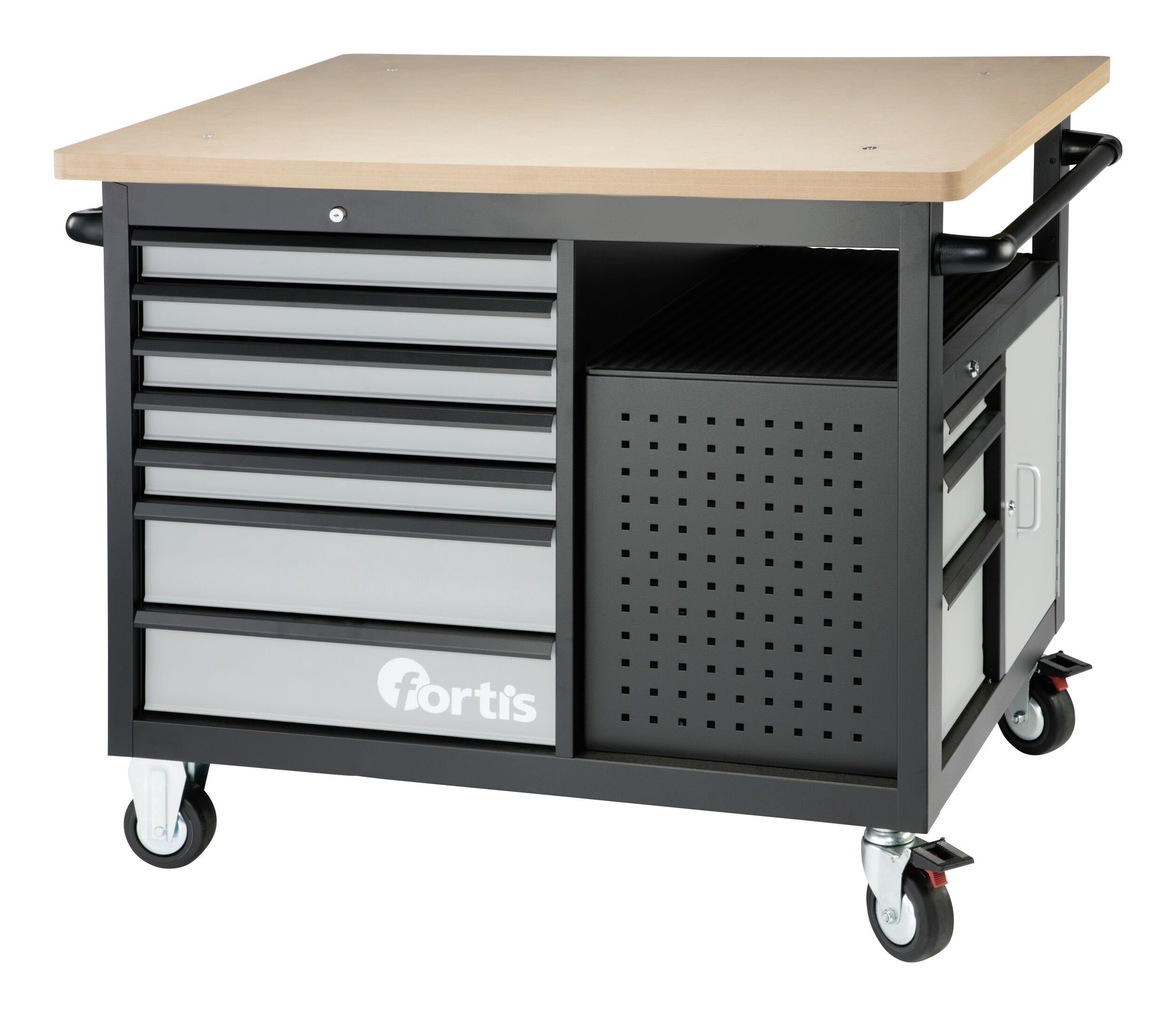 fortis Werkbank, Rollwerkbank 1220 x 890 x 1060 mm