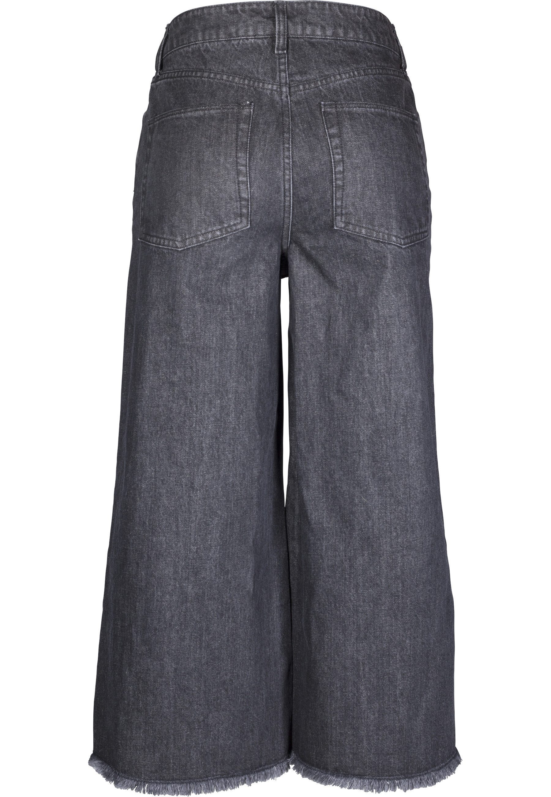 URBAN CLASSICS Bequeme Jeans Urban Classics Damen Ladies Denim Culotte (1-tlg)