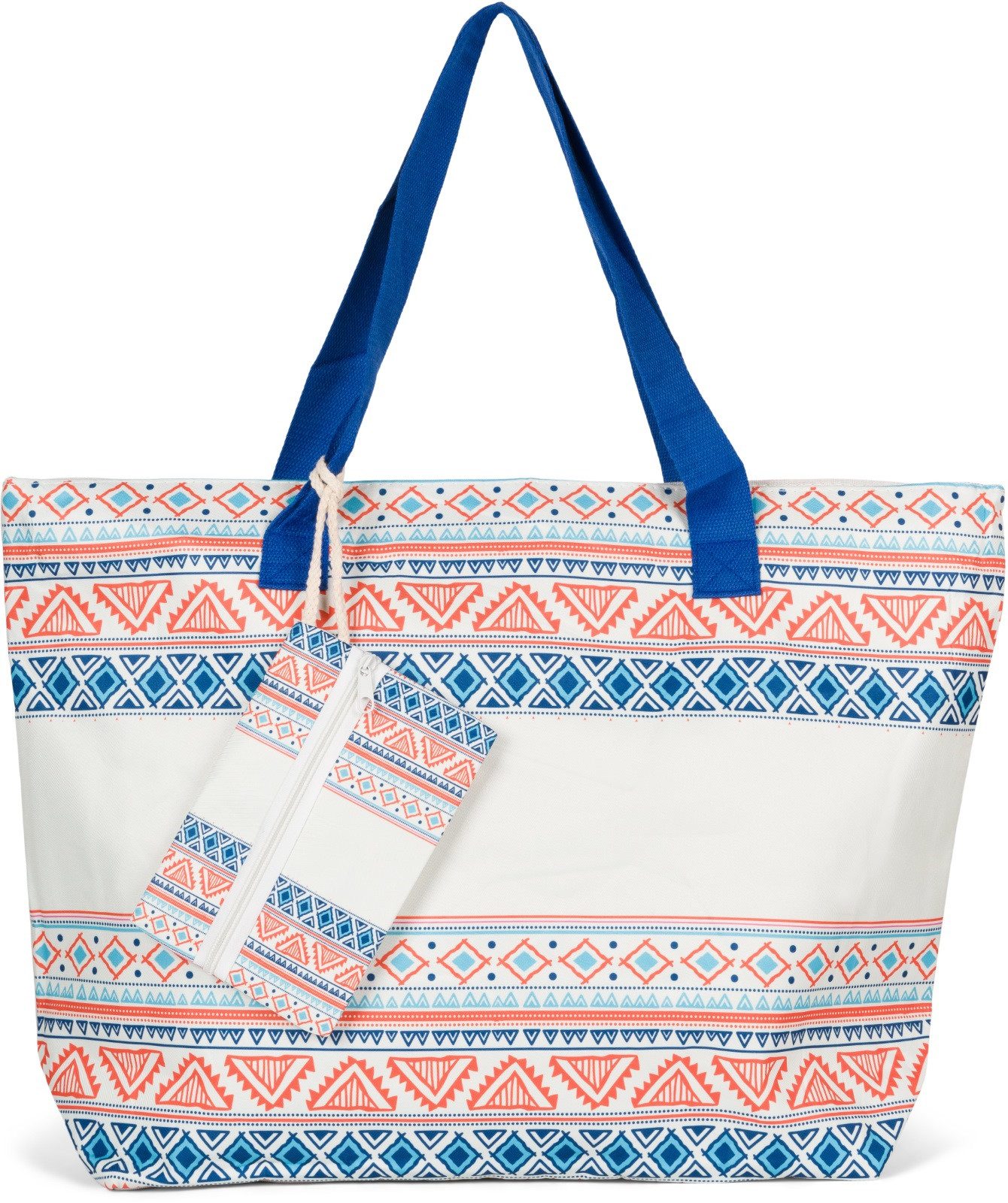 styleBREAKER Strandtasche Strandtasche Azteken Muster - günstig online kaufen