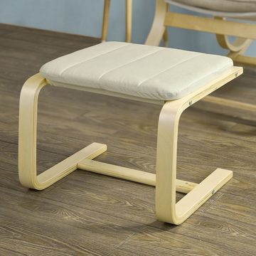 SoBuy Fußhocker FST38, zum Abstützen der Füße Fußablage für Relaxsessel Höhe 39cm