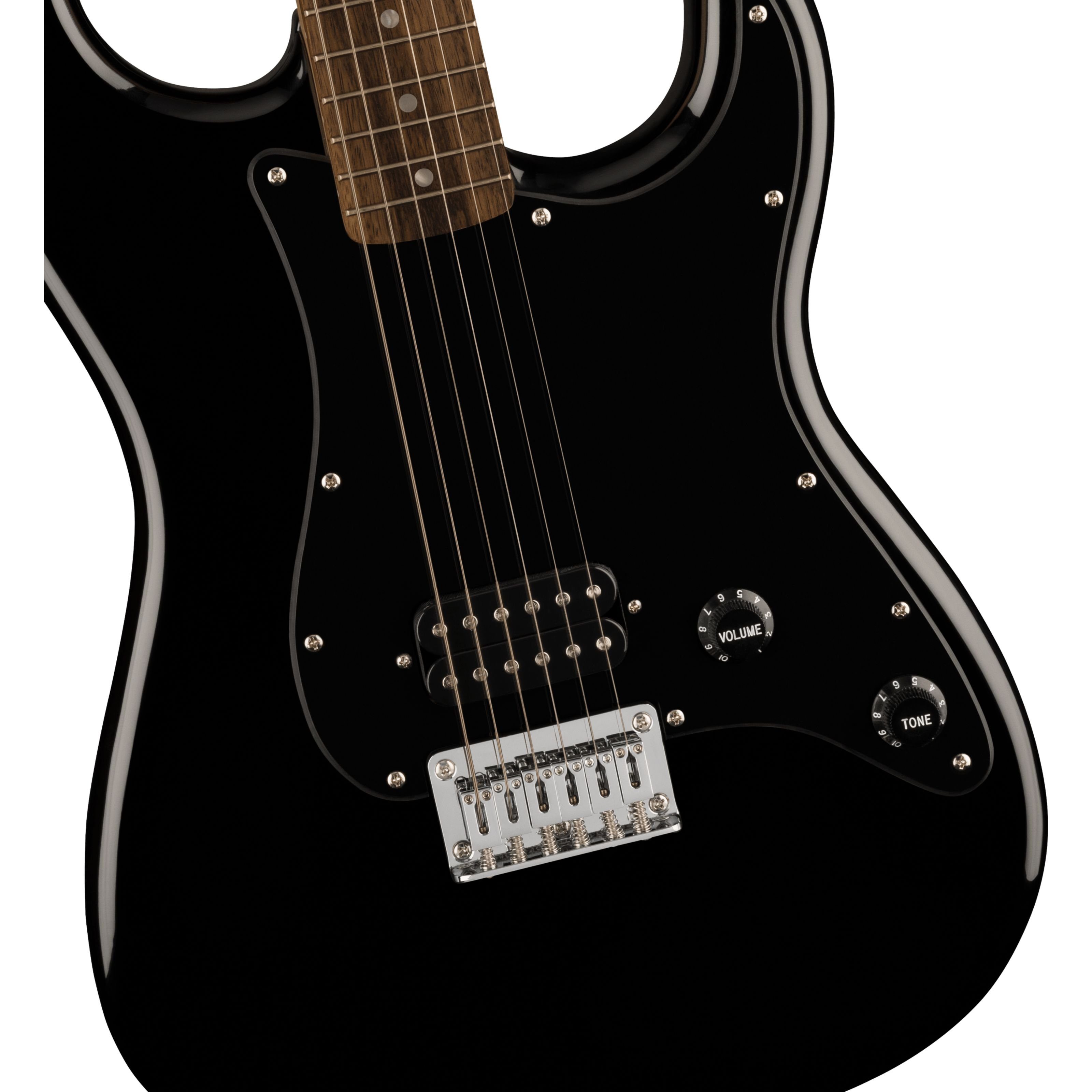 Squier E-Gitarre, E-Gitarren, ST-Modelle, Sonic Stratocaster HT H IL Black - E-Gitarre