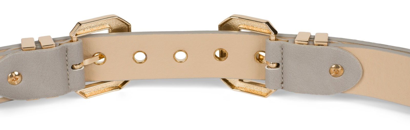 styleBREAKER Synthetikgürtel Doppel Schnallen Gürtel mit günstig online kaufen