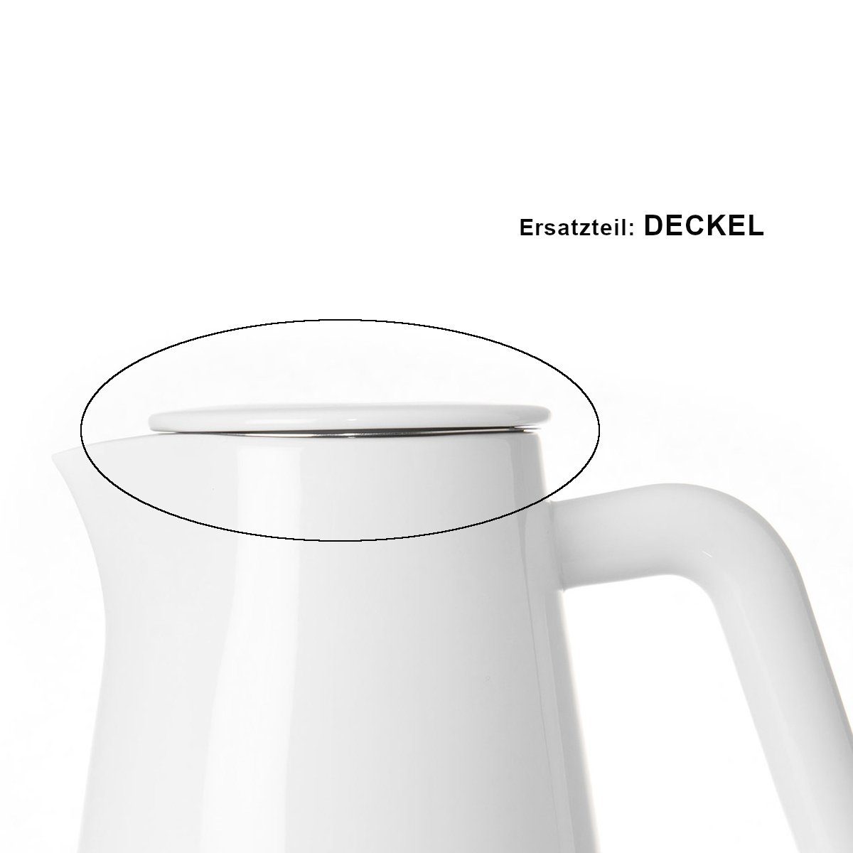 Carl Henkel Kaffeebereiter Ersatzdeckel zu ARCA X-TRACT 0.8 l