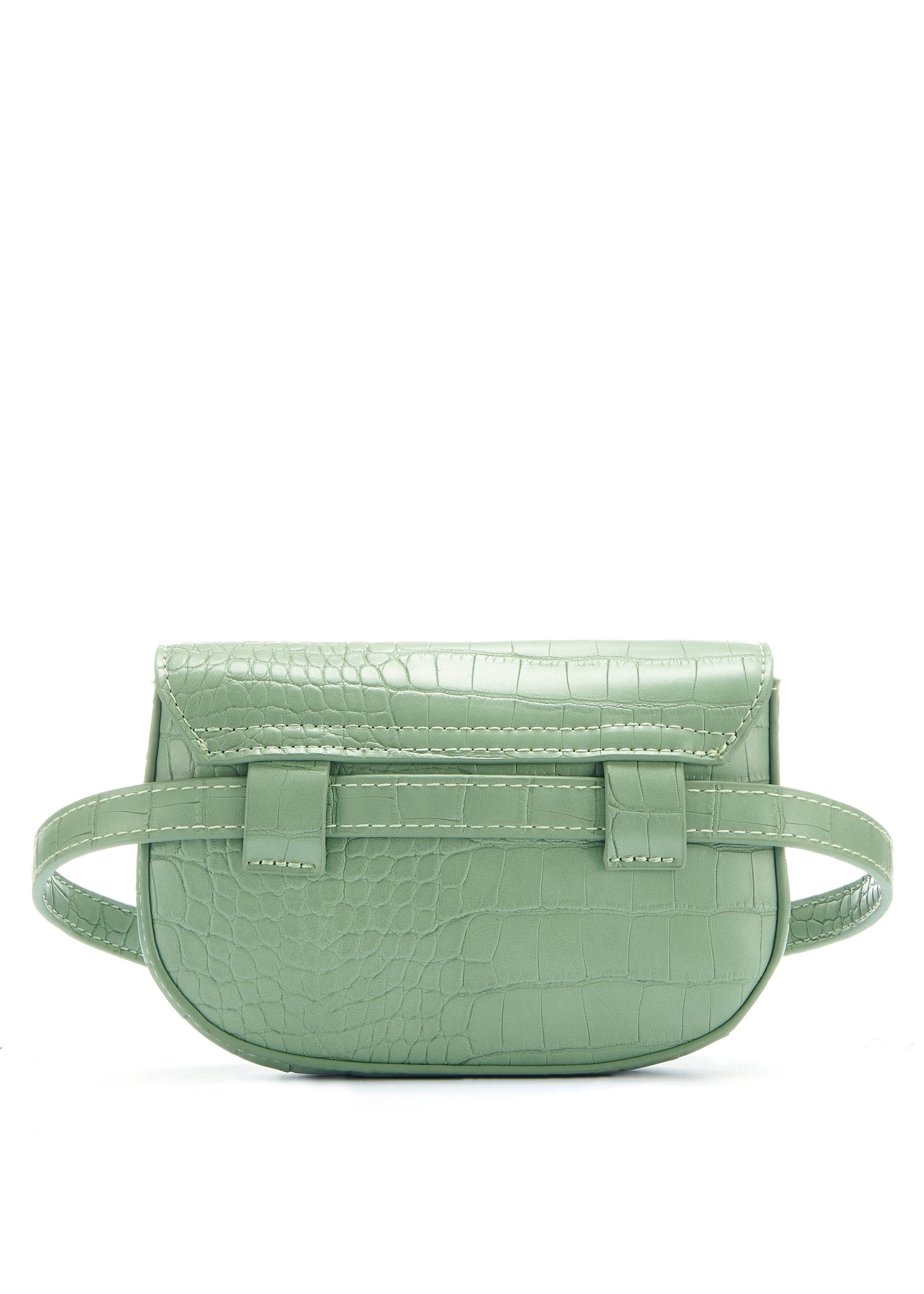 LASCANA Bauchtasche Gürteltasche, in Kroko-Optik, CrossBody,Brusttasche, Hüfttasche VEGAN