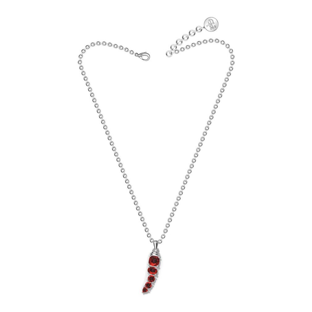 Kette mit Anhänger Damen Halskette RBJ0017SS